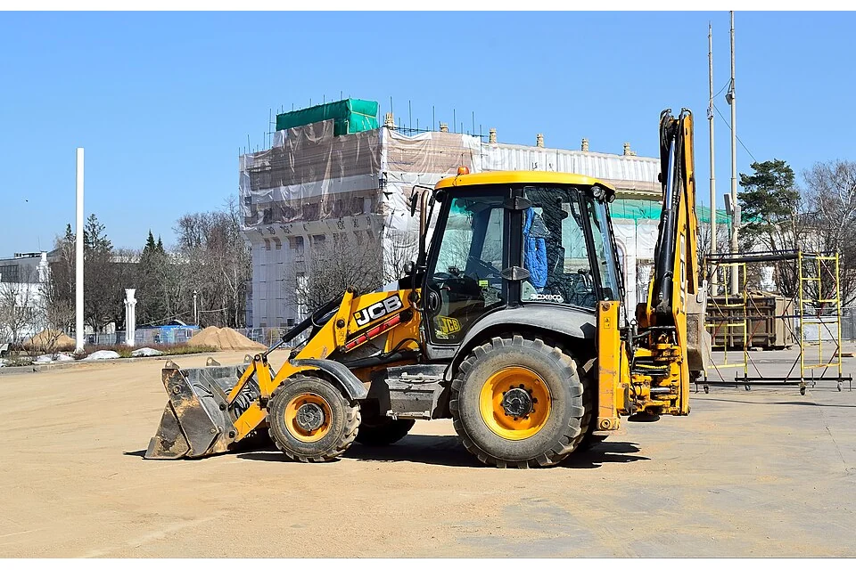 Backhoe loader Standard — photo of a JCB 3CX ECO