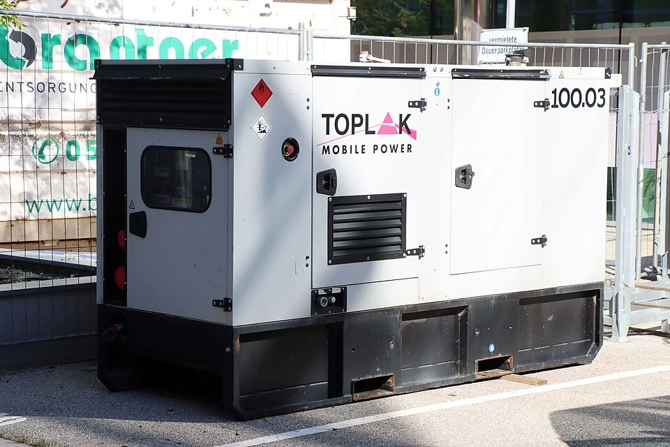 Silent diesel generator 100 kVA — photo of a Toplak 100.03