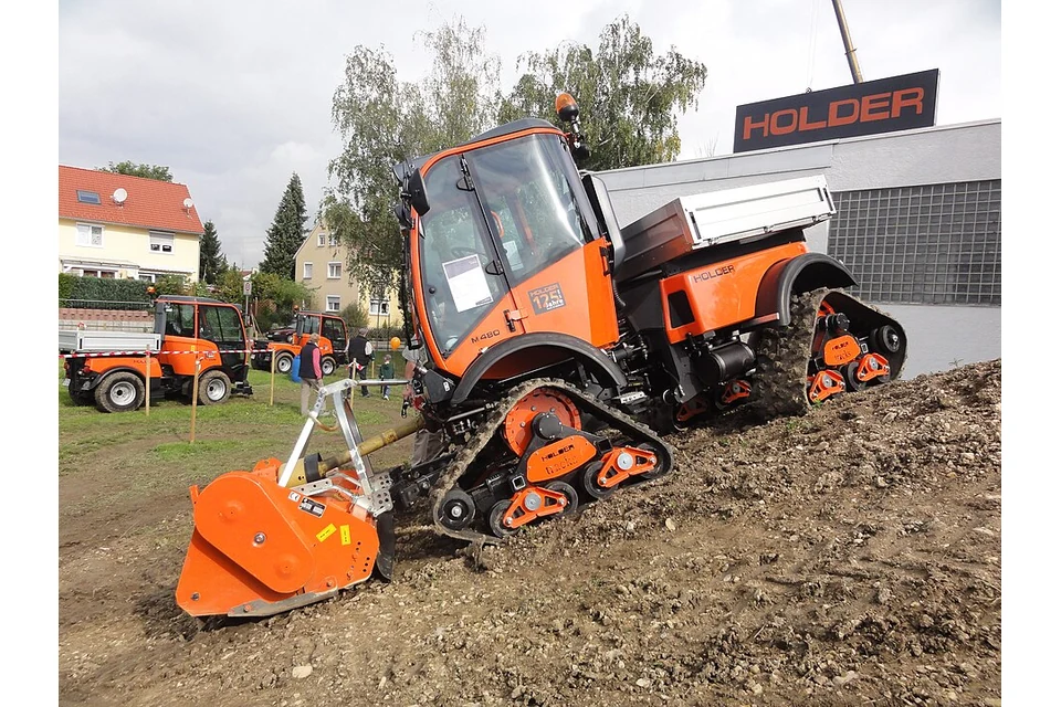 Flail mower & mulcher Self-propelled — photo of a Holder M480