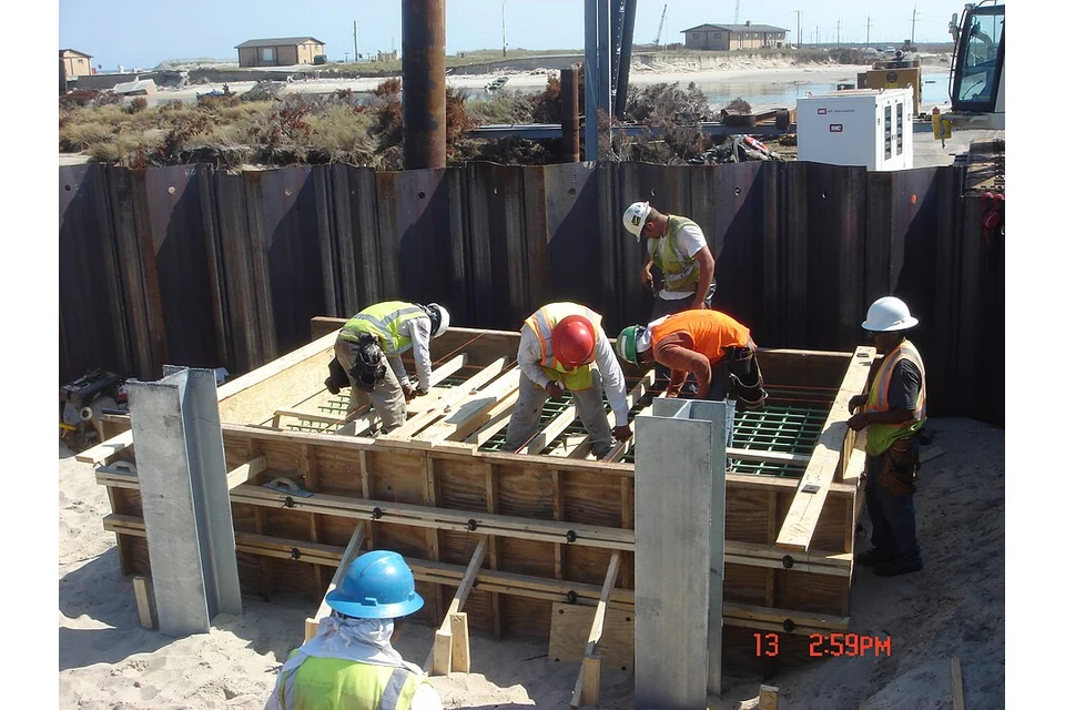 Formwork Footings — photo of a Footing formwork