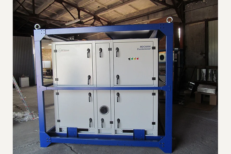 Dehumidifier, example machine