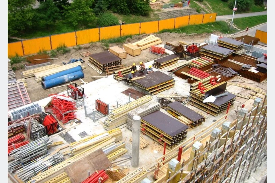 Formwork, example machine