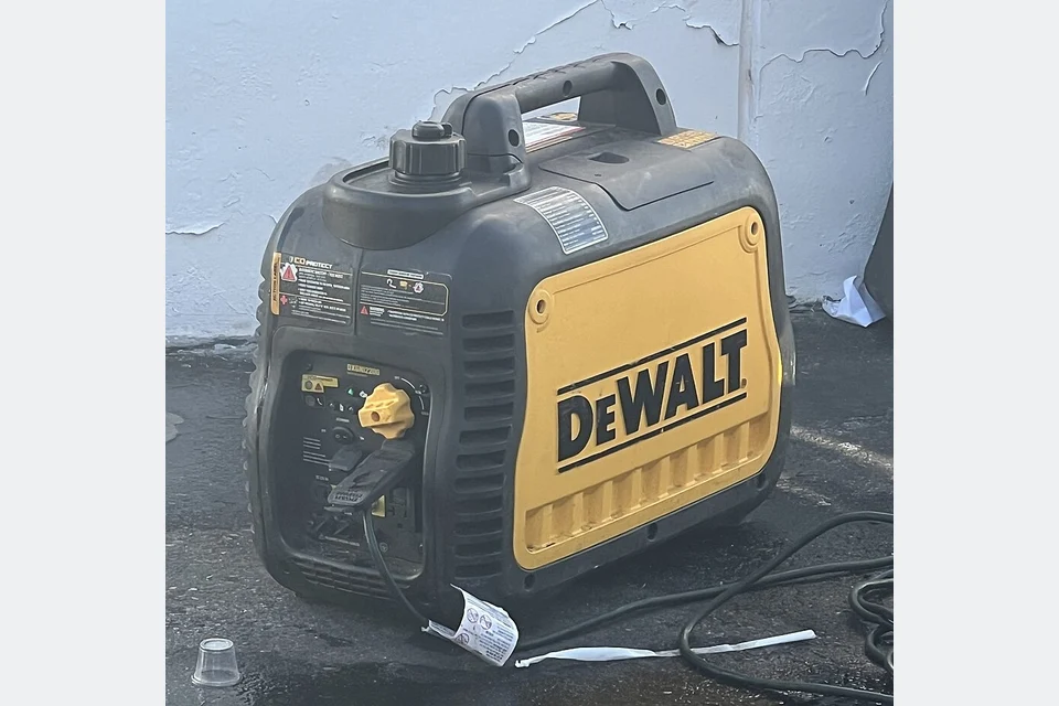 Portable generator, example machine