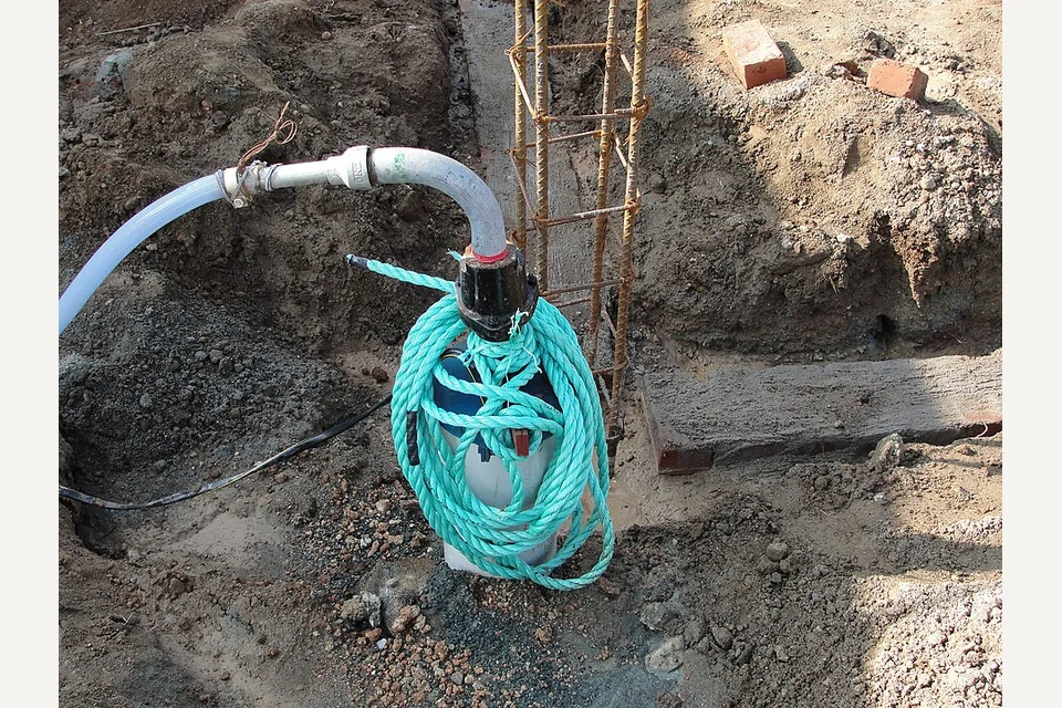 Submersible pump, example machine