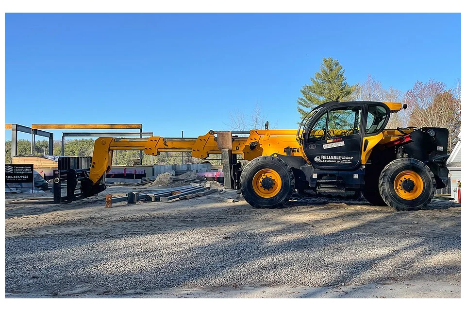 Telehandler, example machine