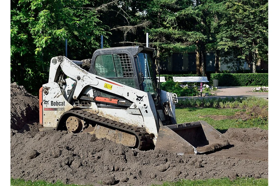Tracked skid steer, example machine