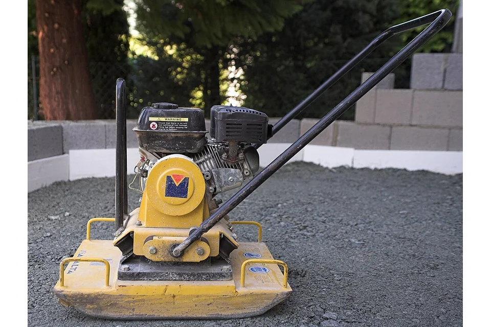 Wacker plate (plate compactor), example machine